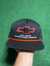 Load image into Gallery viewer, Vintage 1995 Chevy Racing Bow Tie Snapback
