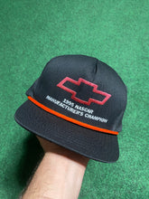 Load image into Gallery viewer, Vintage 1995 Chevy Racing Bow Tie Snapback
