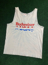 Load image into Gallery viewer, Vintage Budweiser Beer ‘90s Tie Dye Tank Top - Large
